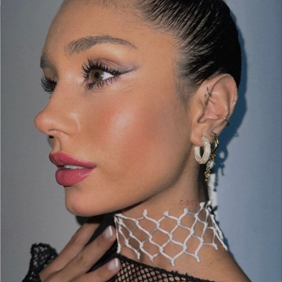 Gold and silver hoop - Picture 4 of 7